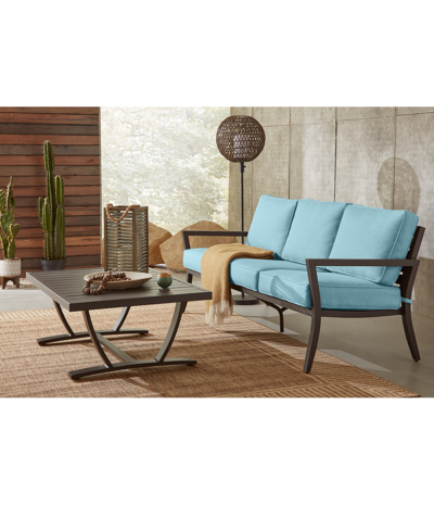Agio Astaire Outdoor Sofa In Straw Natural
