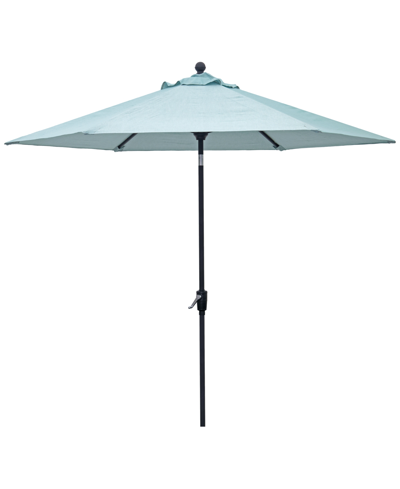 Shop Agio Astaire Outdoor 9' Umbrella In Spa Light Blue