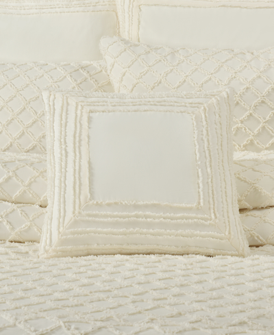 Piper & Wright Lillian Decorative Pillow, 16" X 16" In Cream