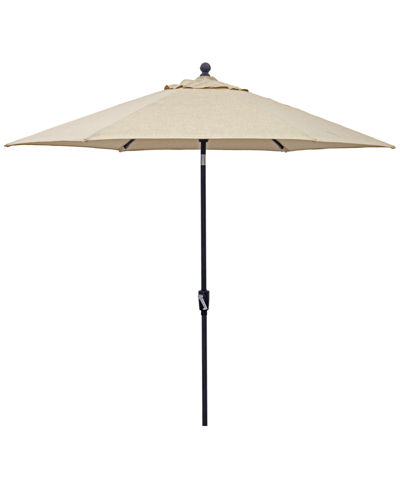 Shop Agio Astaire Outdoor 9' Umbrella In Straw Natural