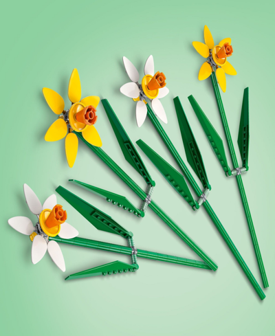 Lego Daffodils 40747 Celebration Gift Toy Building Set In Multicolor