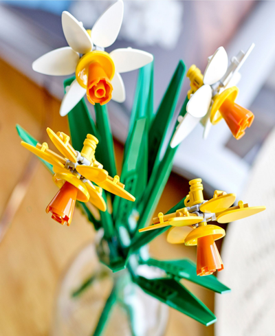 Lego Daffodils 40747 Celebration Gift Toy Building Set In Multicolor