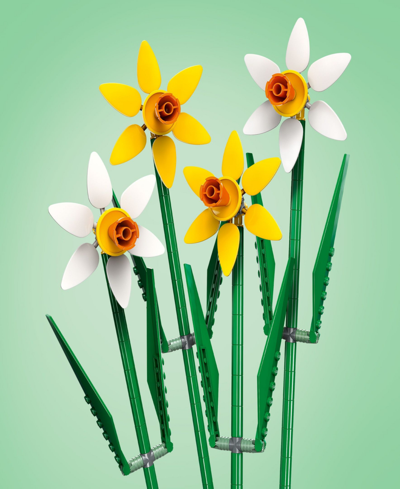 Lego Daffodils 40747 Celebration Gift Toy Building Set In Multicolor