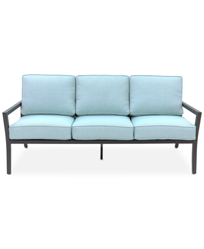 Shop Agio Astaire Outdoor Sofa In Spa Light Blue
