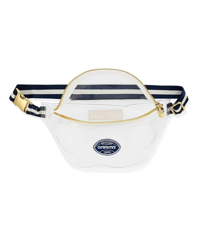 Stoney Clover Women's  Dallas Cowboys Stadium Clear Belt Bag In Navy