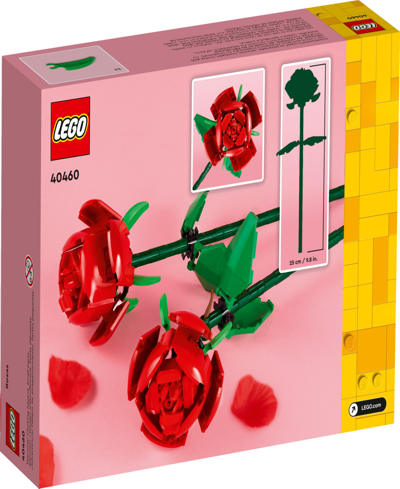 Lego Flowers 40460 Roses Botanical Building Set In Multicolor