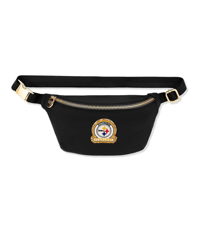 Shop Stoney Clover Women's  Pittsburgh Steelers Classic Belt Bag In Black