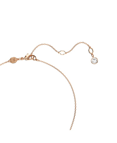 Swarovski White, Rose Gold-tone Meteora Set, 2 Piece In Rose Gold