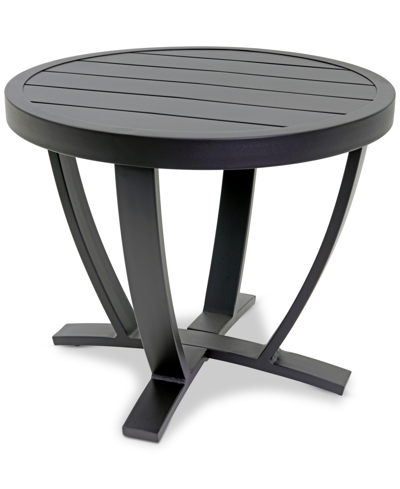 Agio Astaire Outdoor 3-pc Chaise Set (2 Chaise Lounge Chairs + 1 End Table), Created For Macy's In Oyster Light Grey