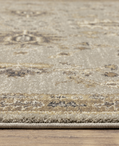 Jhb Design Florence 4928c 5'3" X 7'6" Area Rug In Beige,gray