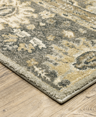 Jhb Design Florence 4928c 5'3" X 7'6" Area Rug In Beige,gray
