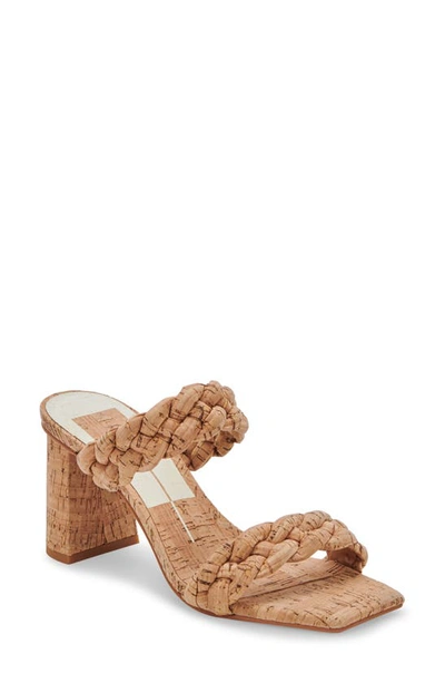 Shop Dolce Vita Paily Braided Sandal In Cork Stella