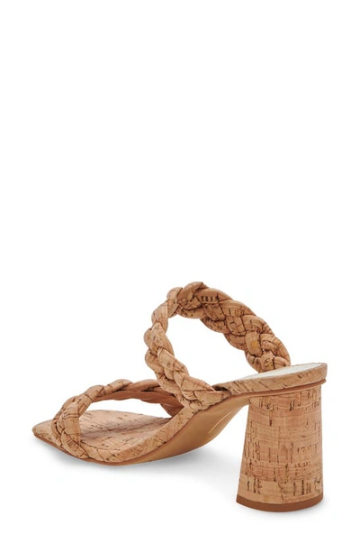 Shop Dolce Vita Paily Braided Sandal In Cork Stella