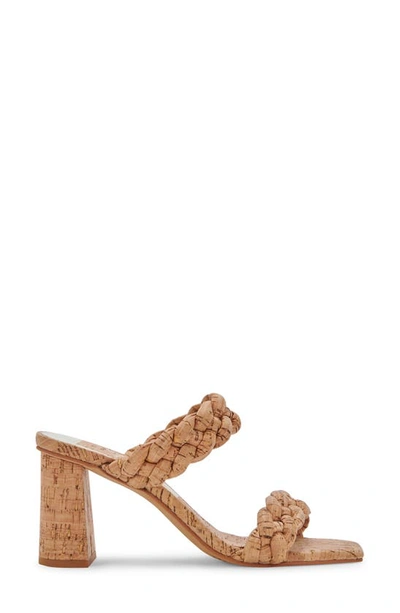 Shop Dolce Vita Paily Braided Sandal In Cork Stella