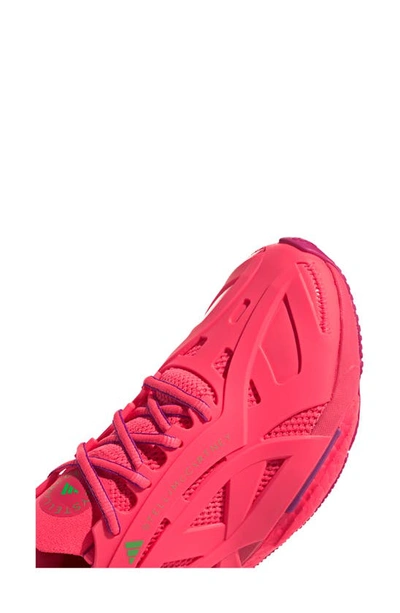 Shop Adidas By Stella Mccartney Solarglide Running Shoe In Turbo/ Purple/ Magenta