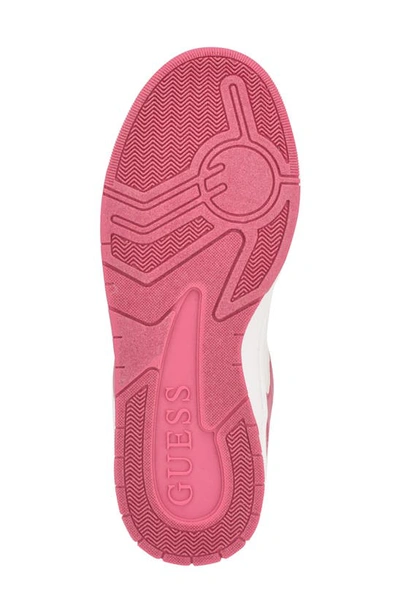 Shop Guess Rubinn Sneaker In Medium Pink