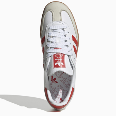Shop Adidas Originals Low Samba Og White/red Trainer