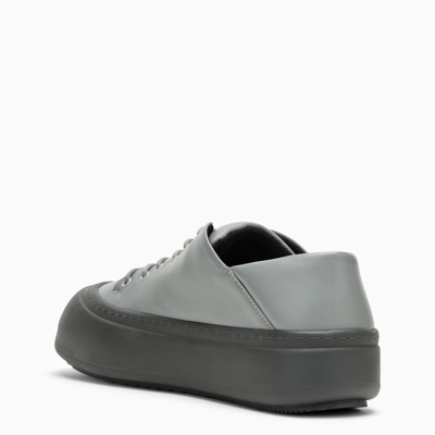 Shop Yume Yume Goofy Grey Leather Low Trainer