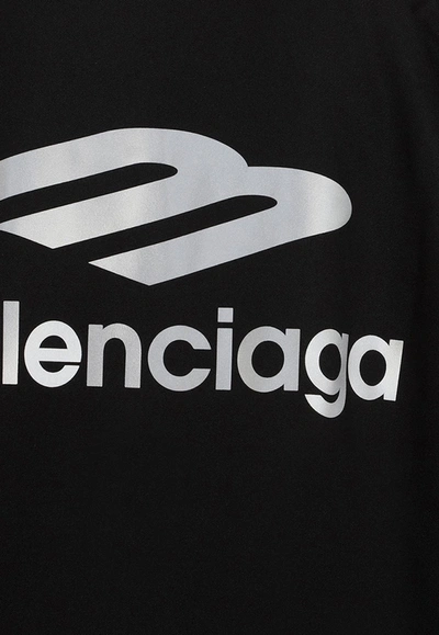 Shop Balenciaga 3b Sports Icon Ski T-shirt In Black