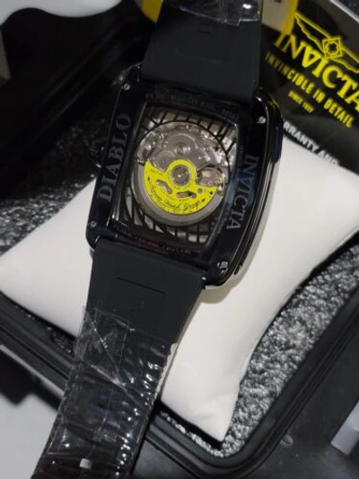 Pre-owned Invicta - Diablo - Automatic - Skeleton - Anatomic - Mens Watch