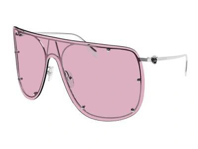Pre-owned Alexander Mcqueen Sunglasses Am0313s 003 Silver Pink Men Women