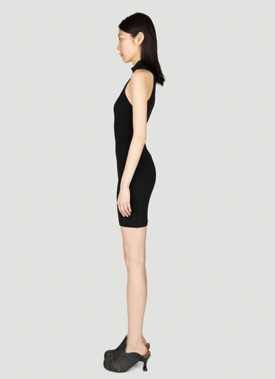 Shop Diesel Women M-onervax Mini Dress In Black