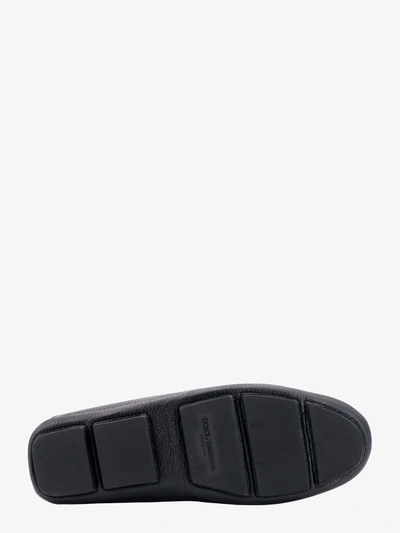 Shop Dolce & Gabbana Man Driver Man Black Loafers