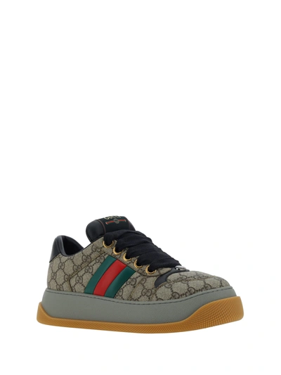 Shop Gucci Men Sneakers In Multicolor