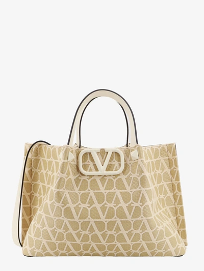 Shop Valentino Garavani Woman Handbag Woman Beige Handbags In Cream