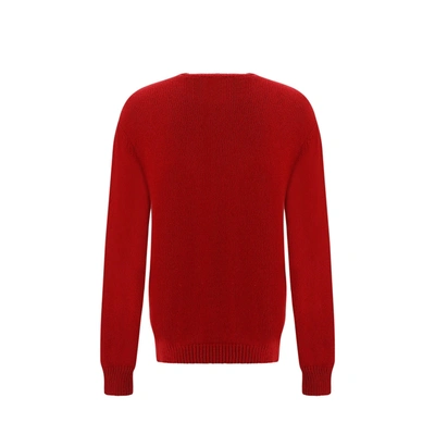 Shop Balmain Logo Wool Sweater