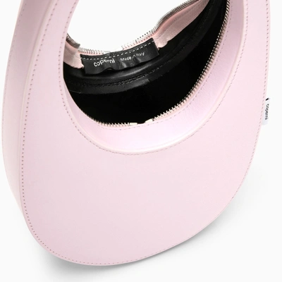 Shop Coperni Mini Pink Leather Swipe Bag