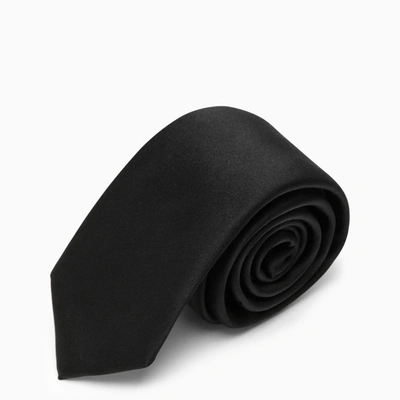 Shop Dolce & Gabbana Dolce&gabbana Black Silk Tie