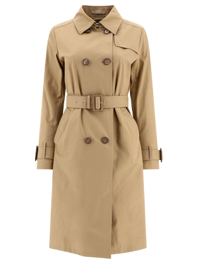 Shop Herno Delan Double Breasted Trenchcoat
