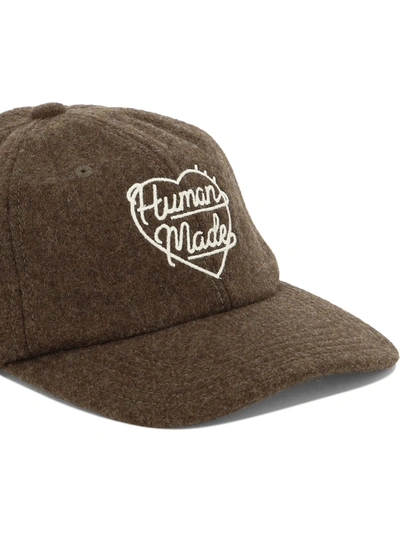Shop Human Made Wool Cap With Logo