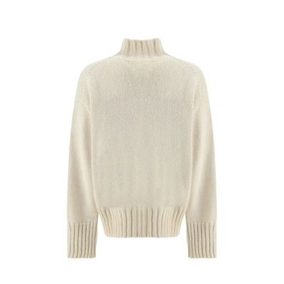 Shop Jil Sander Wool And Silk Sweater