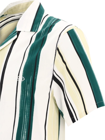 Shop Lanvin Shirt With Striped Pattern