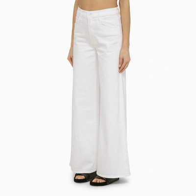 Shop Mother The Undercover White Denim Trousers