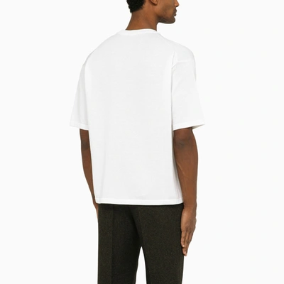 Shop Roberto Collina White Oversize Crewneck T Shirt