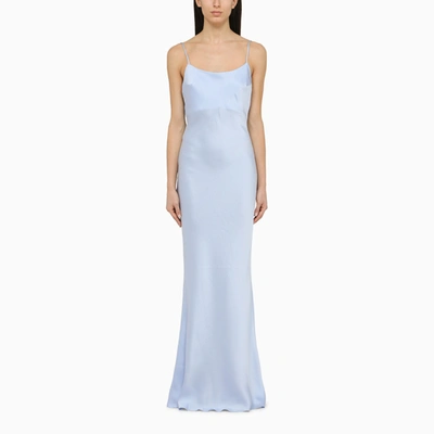 Shop The Andamane Light Blue Long Dress With Straps