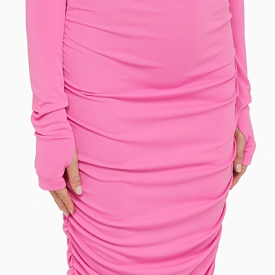 Shop The Andamane Olimpia Pink Midi Dress