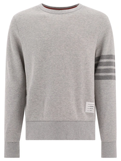 Shop Thom Browne 4 Bar Sweatshirt