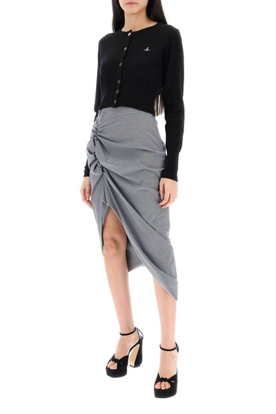 Shop Vivienne Westwood Panther Midi Skirt