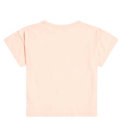 Shop Bobo Choses Printed Cotton Jersey T-shirt In Pink