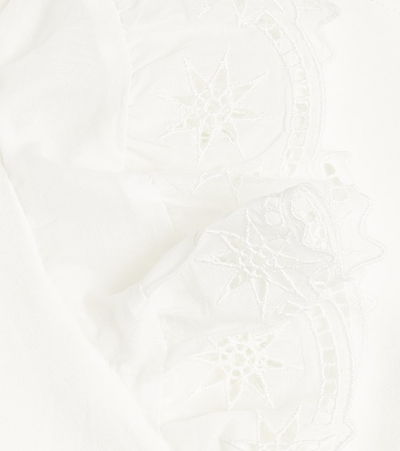 Chloé Cotton Top In White