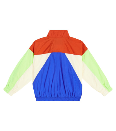Shop Bobo Choses Colorblocked Track Jacket In Multicoloured