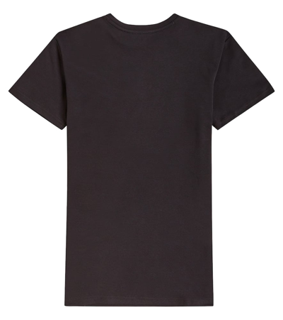 Marc Jacobs Cotton Jersey Interlock Dress In Black