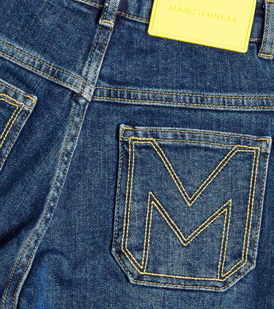 Shop Marc Jacobs Denim Shorts In Denim Blue