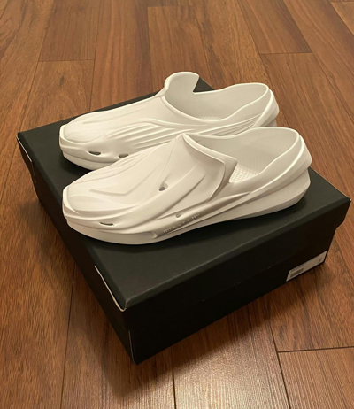 Pre-owned Alyx Mono Slip On White Shoes