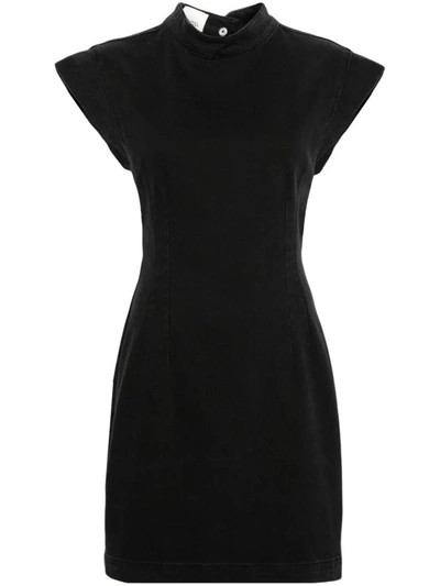 Shop Isabel Marant Miniabito Nina Clothing In Black