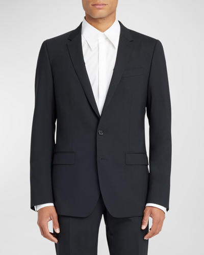 Shop Dolce & Gabbana Men's Martini Solid Stretch Wool Suit In Black